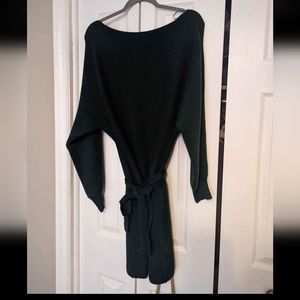 BluIvy Green Sweater Dress